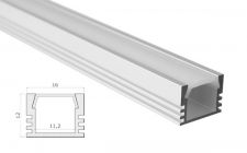 LED-Stripes Profil ALU 16x12