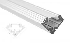 LED-Stripes Profil ALU 45 GRAD